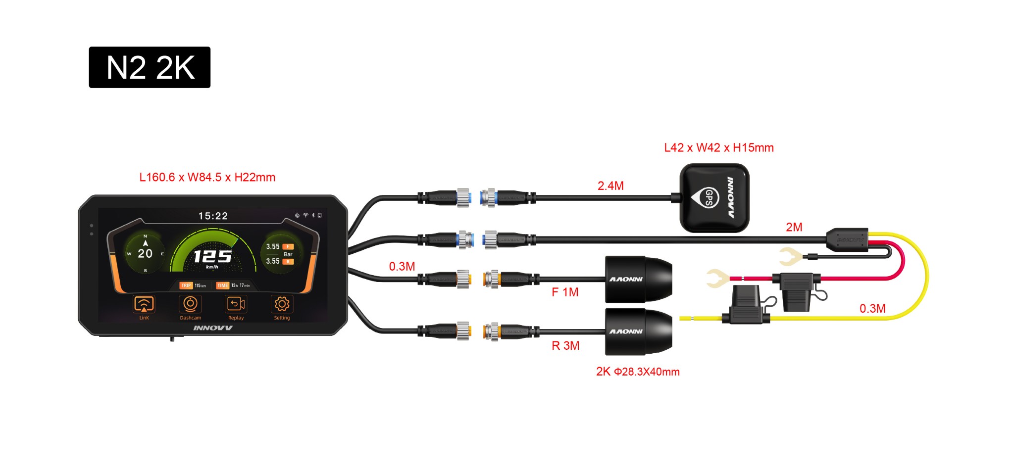 INNOVV N2 Smart Riding System - thumbnail 10