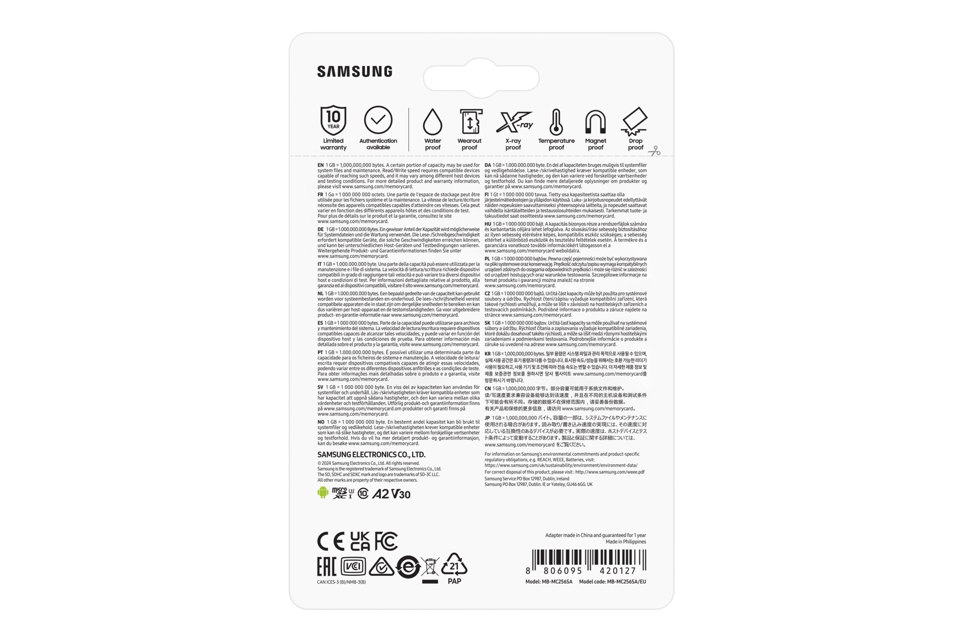 Samsung EVO Plus 256GB - thumbnail 8